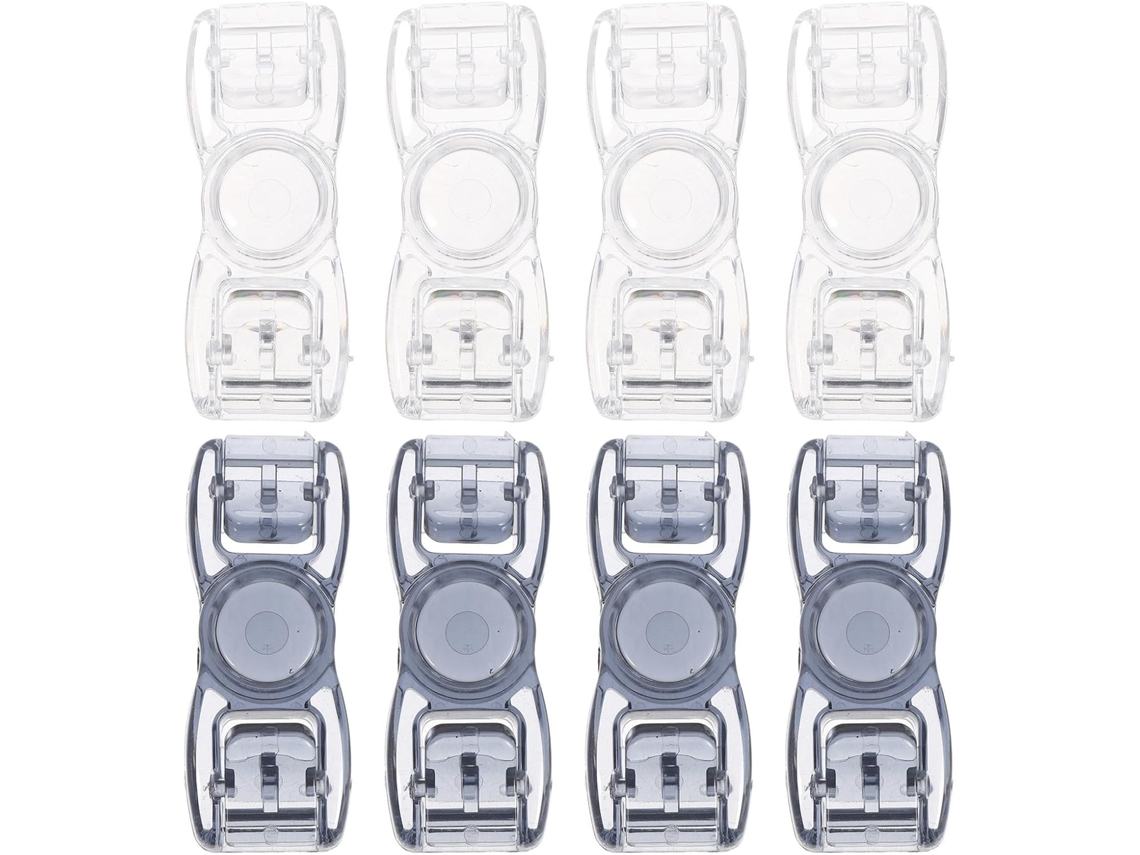 Conjunto De 8 Fivelas Universais De Plástico Para Óculos De Natação, Com Design De Encaixe Seguro E Fácil