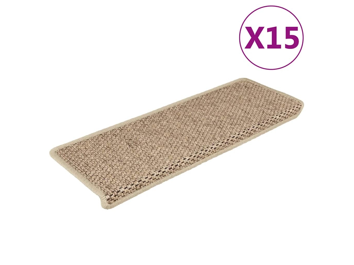 Stair Mat, Stair Mats Vidaxl Marrom Tecido (n/a)