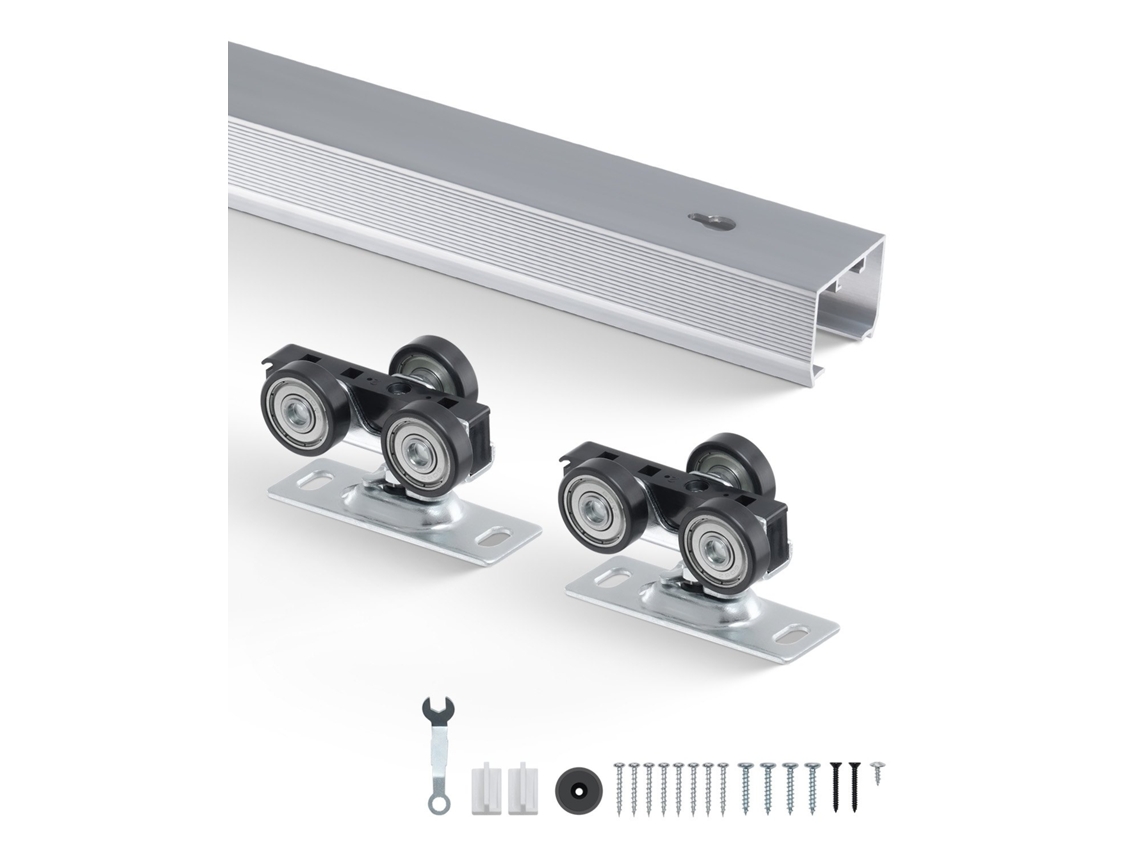Kit De Ferragens Para Porta Deslizante Vevor 1746 Mm Para Portas Individuais