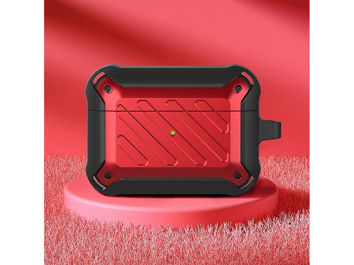 Capa protetora de silicone resistente a impactos com estampa Abelha para fones de ouvido sem fio AirPods Pro GIECY (azul)