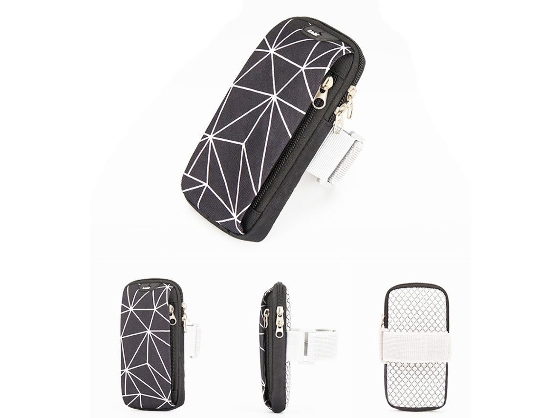 Bolsa De Braço Para Esportes/fitness Com Entrada Para Fone De Ouvido Premium