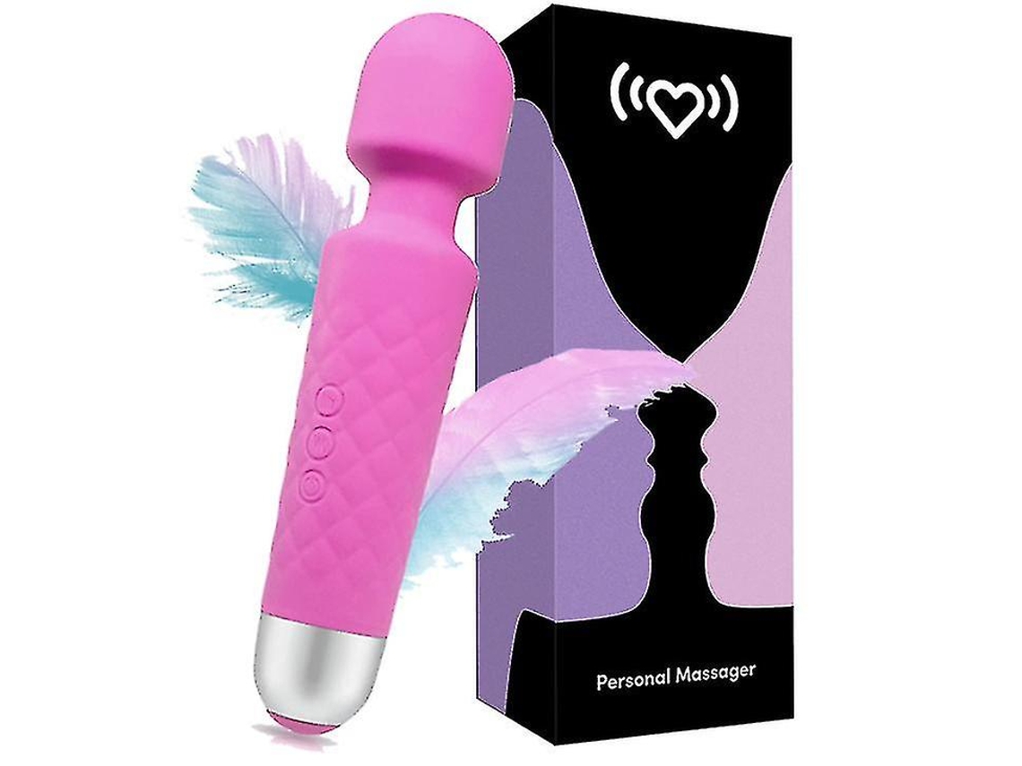 Vibrador Bestvite Massage Wand, Recarregável Por Usb (rosa)