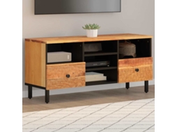 Vidaxl Móvel De Tv 100x33x46 Cm Madeira De Acácia Maciça