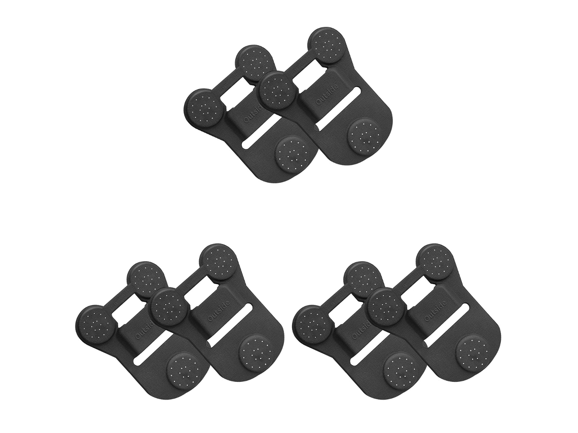 Kit Com 6 Câmeras De Bolso Universais, Que Podem Ser Fixadas Na Roupa Com Clipes.