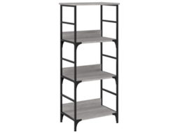 Bookshelf, Bookshelves Vidaxl Cinzeto Madeira Processada (n/a)