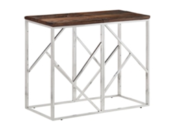 Console Table, Console Tables Vidaxl Prateado Aço Inoxidável (n/a)