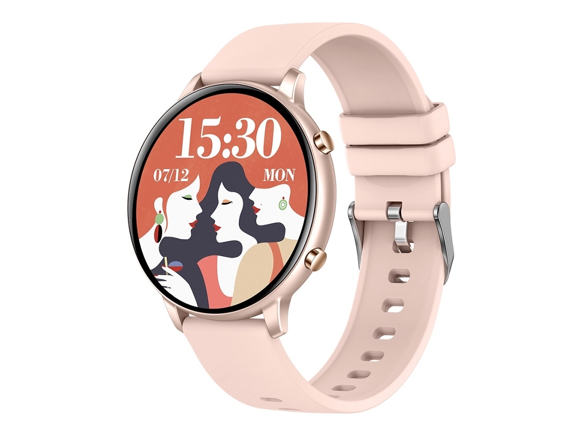 Smartwatch Atender/Fazer Chamadas Smartwatch Bluetooth de 1 39” para Android Ios Rastreador de Fitness Ao Ar Livre com Monitor de Saúde/Sono NISSGU