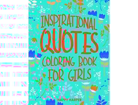 Livro Quotes Coloring Book de Harper Hall (Inglês)
