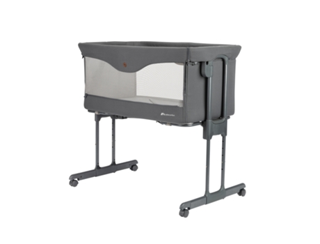 Berço Co Sleeping Amara 2 Em 1 Da Bebeconfort Para Bebês Até 9 Kg, Tinted Graphite
