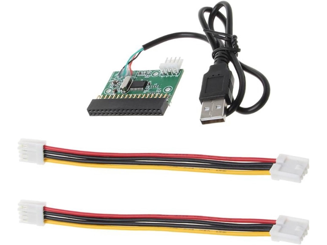 Adaptador De Conector Disquete 34 Pinos Para Usb, Cabo Conversor