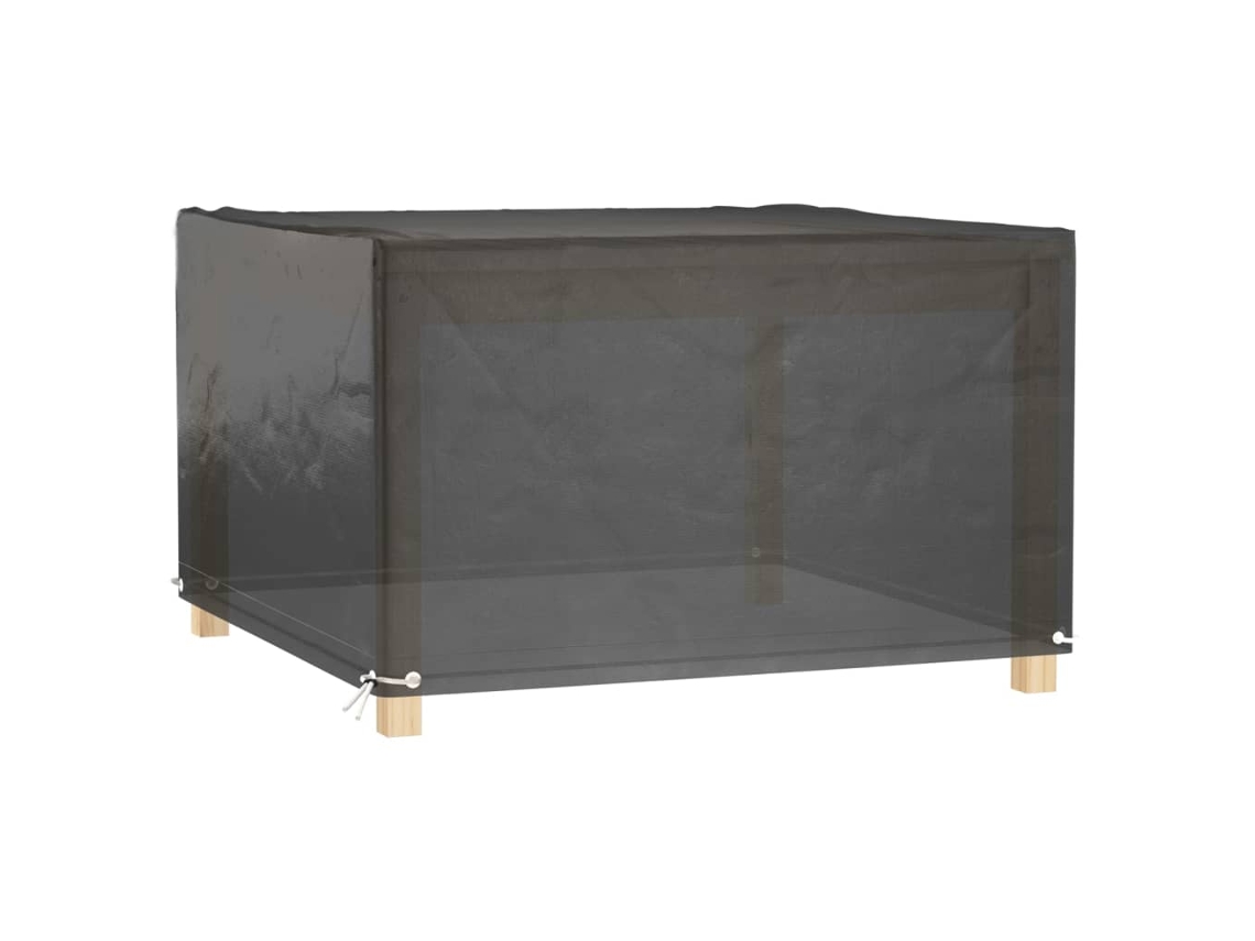 Maison Exclusive - Capa Para Mobília De Jardim 8 Ilhós 125x125x75 Cm Quadrado