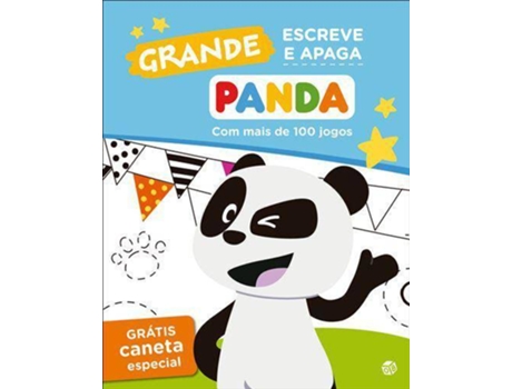 Livro Panda - Escreve e Apaga de VVAA (Português)