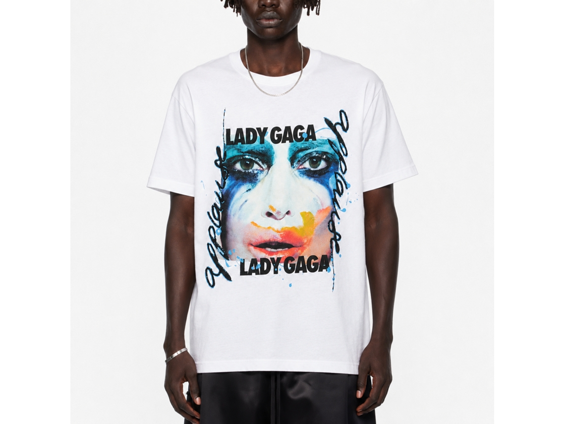 Lady Gaga Artpop Facepaint T-shirt Unisex Adults Size:m