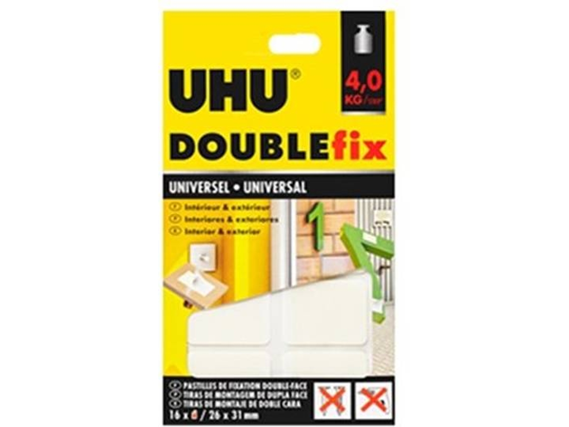 Tira Dupla UHU Face Universal Doublefix (4kg)