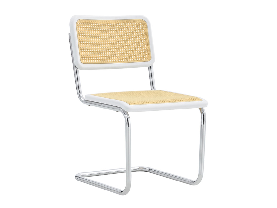 Cadeira PRESENTES MIGUEL Chrome Blony Branco