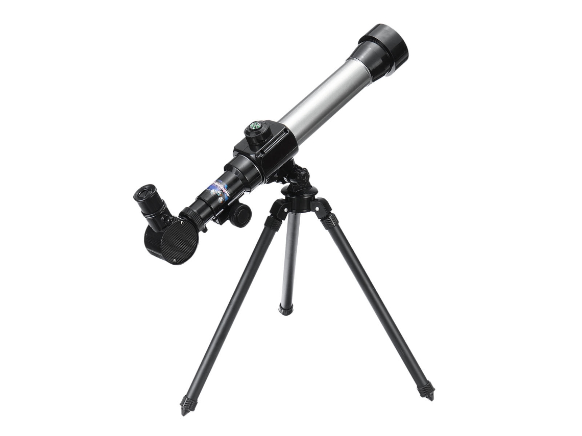 Telescópio Astronômico 20/30/40x Versão Infantil Simples Hd Para Observação De Paisagens Espaciais
