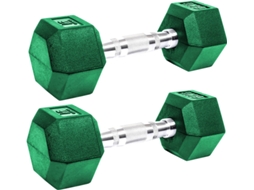 Halteres KRF FITNESS Hexag Verde (6kg)
