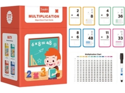 Cart Es de Aprendizagem Matem Tica para Crian as Pequenas Aux Lio Port Til C Lculo Mental Meninas e Todas Idades VAYOTOY