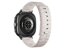 Pulseira De Silicone Tipo F Com Botão Magnético Para Samsung Galaxy Watch Ultra 47 Mm Olysi Shop