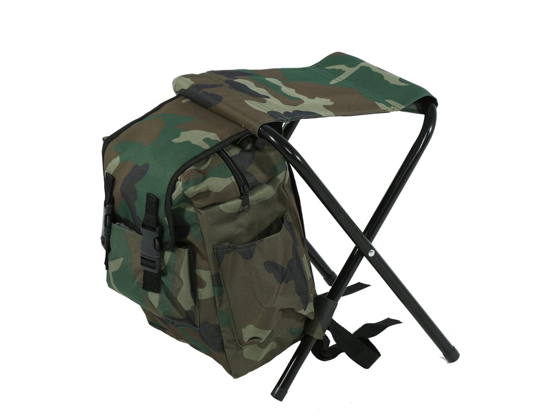 Banco Plegable Camping Pesca Con Bolsa