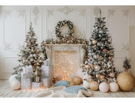 Fundo para Cenário Fotografia Vinil Natal 3X2M VINILO