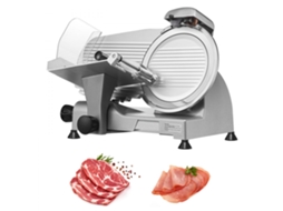 Fatiadora Elétrica Profissional 340w Com Disco Inox 25cm Para Carne, Queijo E Fiambre Tekmaquinas