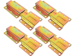 Conjunto De 4 Peças Ferragens Deslizantes Sofá, Conectores De Ferro Móveis, Fácil Instalação, Conexão Firme