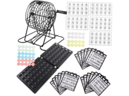 1 Conjunto Educativo De Bingo Americano De Mesa Para Festas E Entretenimento Inclui Cartelas E Fichas Para Noites De Diversão