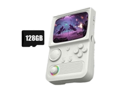 Console Portátil Retrô R36t GOKOCO com 128 Gb e 20000+ jogos, Tela IPS 3,5 polegadas