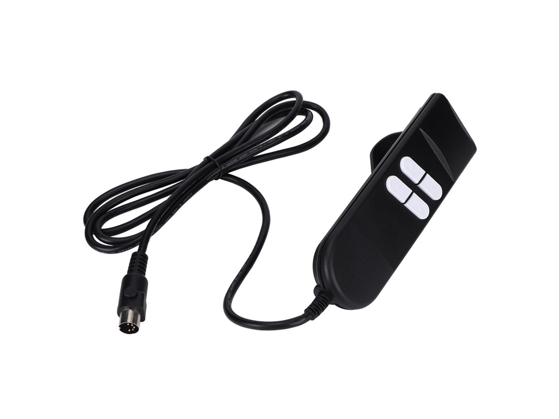 Controle Manual 4 Botões para Sofá Reclinável e Cadeira Elevadora com Cabo 190cm