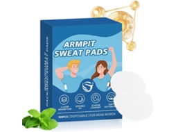 Almofadas Invisíveis Para Absorção De Suor Nas Axilas | Adesivos Para
