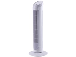 Ventilador de Torre MDUG oscilante 45W com 3 velocidades e plástico ABS