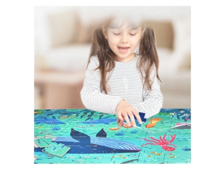 Wonderful Ocean Puzzle 104 Pcs MIDEER (Idade minima recomendada: 4 anos)