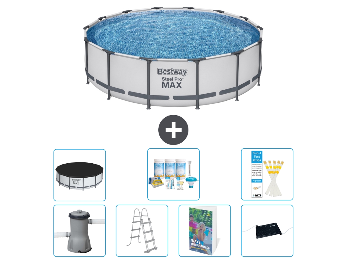 Bestway Piscina Bestway Steel Pro Max Redonda - 427x122 Cm - 8-peças S632