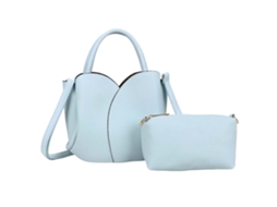 Bolsa De Mão Para Mulher Coleção Pétalia Com Necessaire Correspondente E Alça