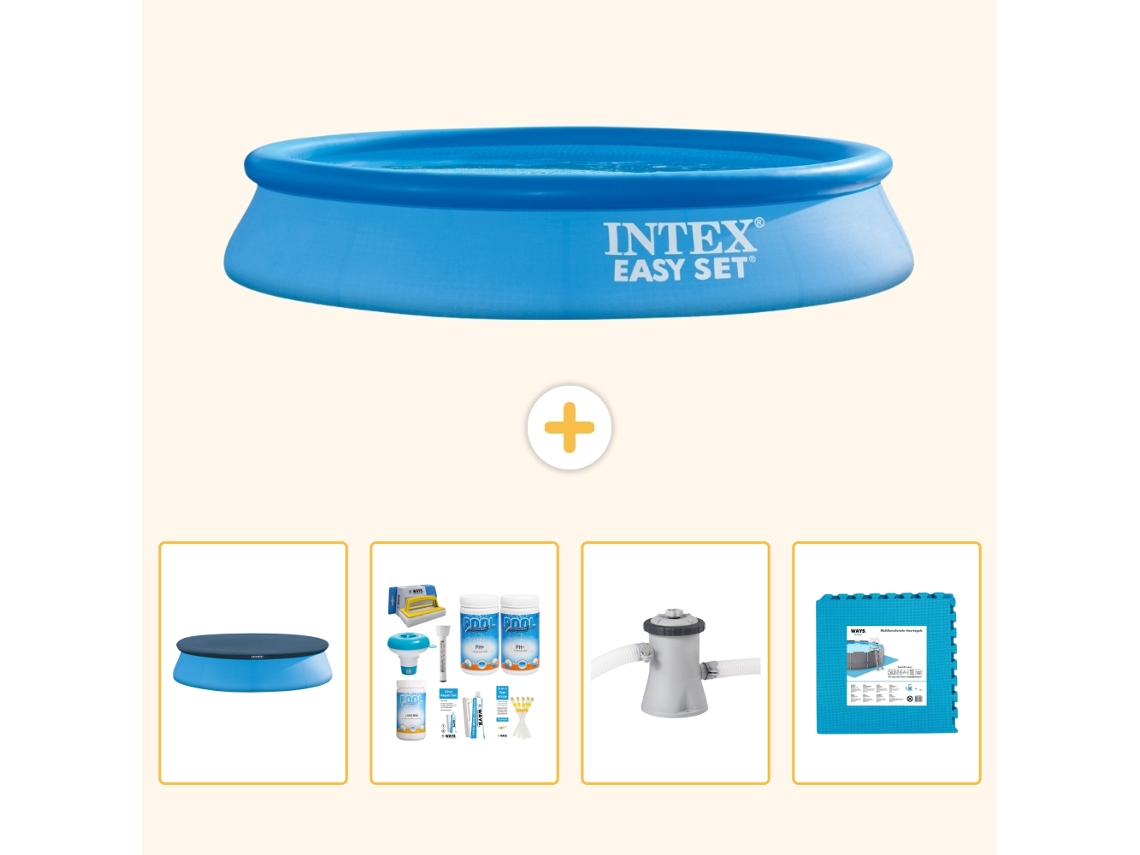 Intex Piscina Easy Set Redonda - 305x61 Cm - 5-peças Scb2