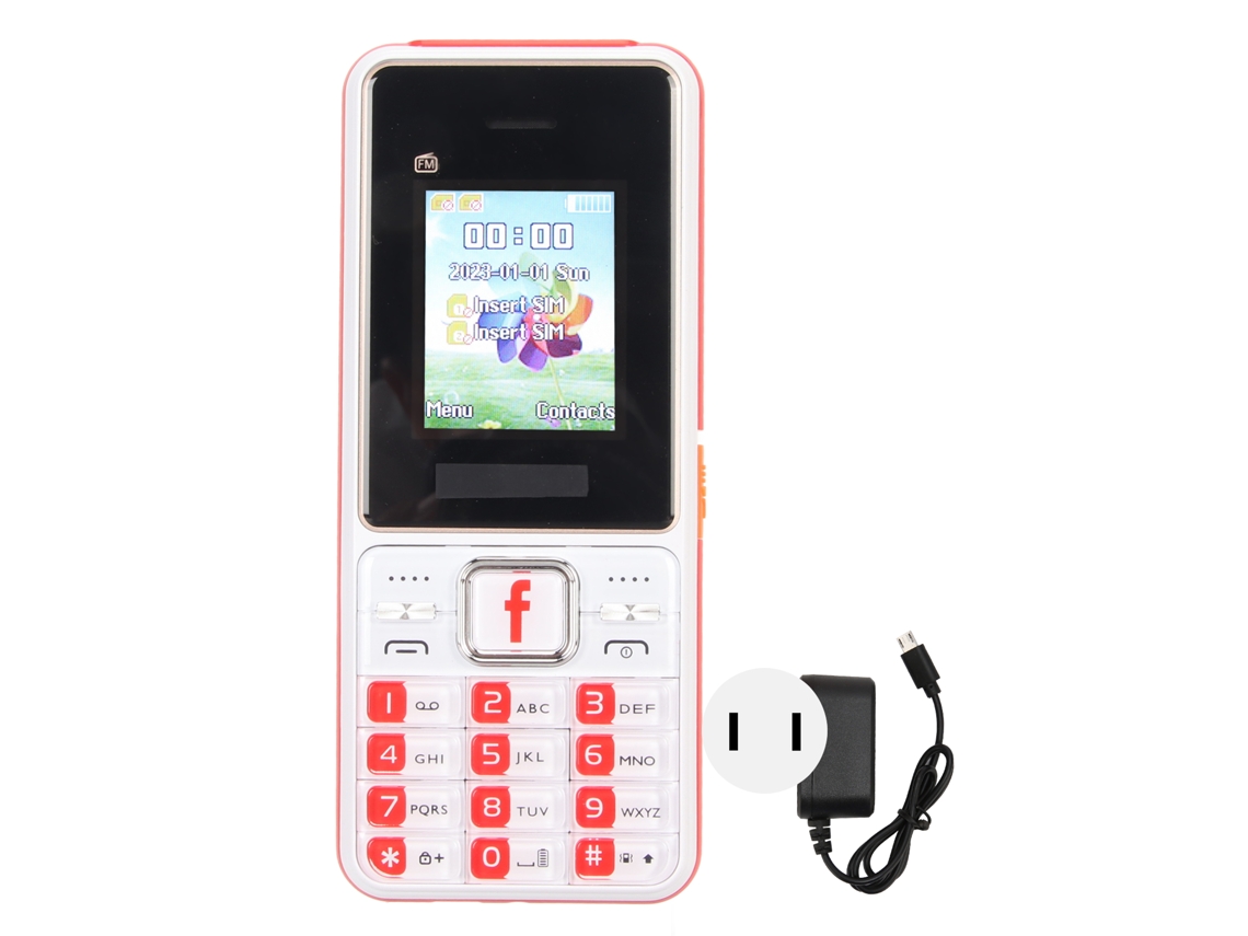 Mali telefone Celular Desbloqueado para Idosos com Botões Grandes e Bateria 3600mah Dual Sim 2g