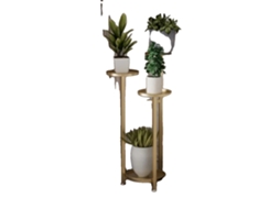 Suporte para plantas de interior, design moderno, vários níveis, dourado, 80 cm, OEM