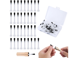 Kit de Pincéis de Reposição Especial para Esmalte Esmalli (66 Kits) - Escova Cabeça Redonda - Macia Escova - Para Esmalte Esmalli
