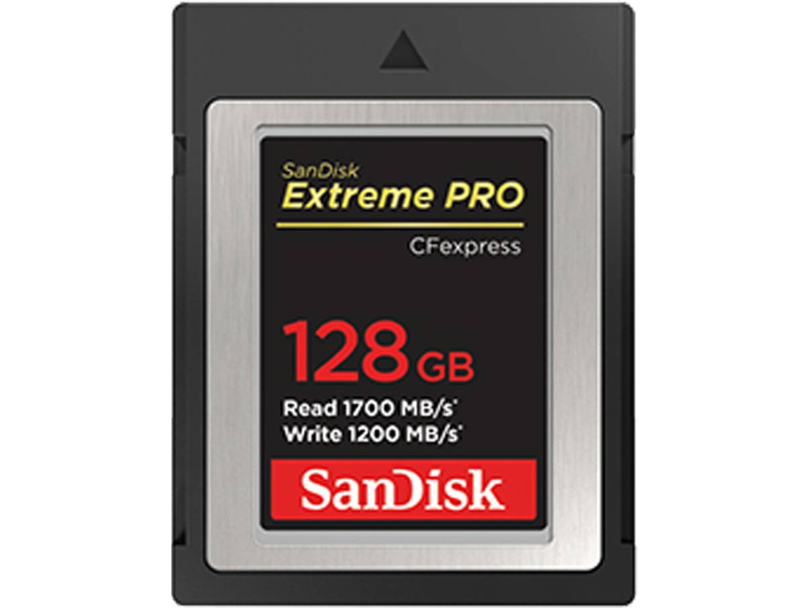 CFExpress SANDISK ExtremePro 128GB 1700/1000 MBs