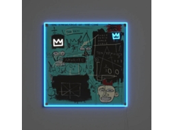 Placa de Neon LED YELLOWPOP Jean Basquiat - Equals Pi