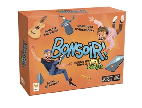 Jogo de Tabuleiro TOPI GAMES Bonsoir From Mc Fly And Carlito (10 Anos)