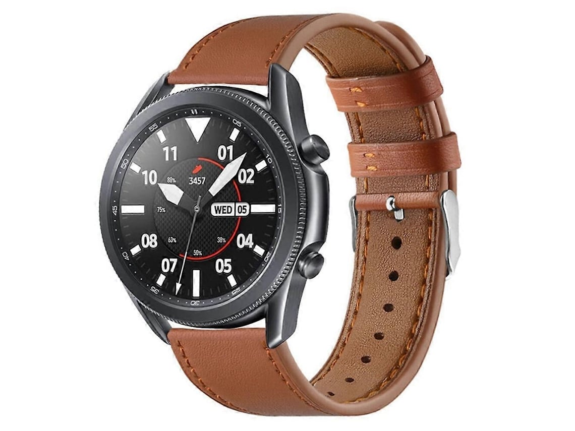 Pulseira De Couro Para Galaxy Watch 3 De 45 Mm