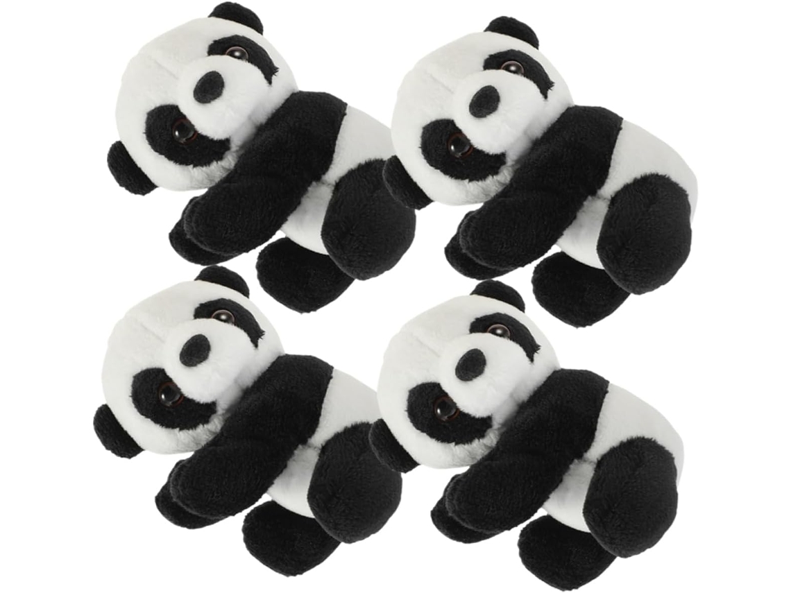 Packove Série 2-Clipes Pelucia em Formato Panda Anotações, Clips Adoráveis Decoração de Casa e Escritório