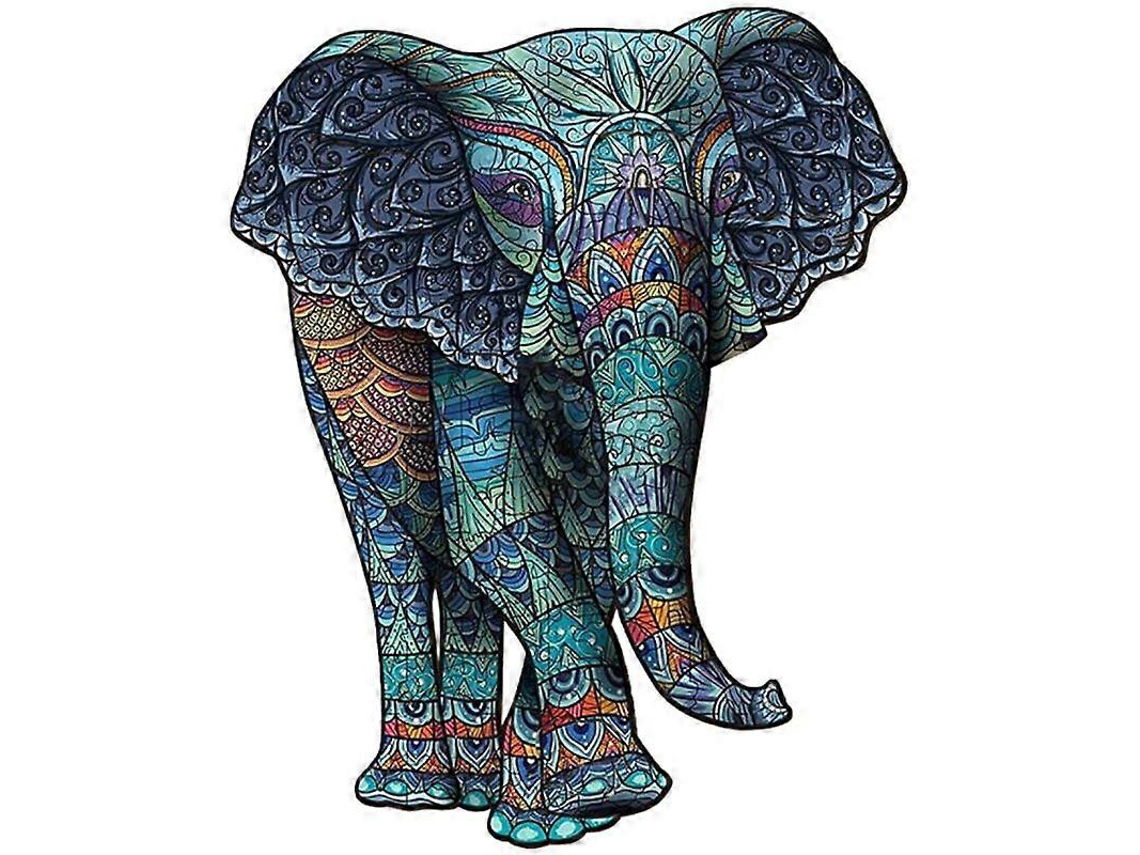 Quebra Cabeça De Madeira, O Melhor Presente Para Adultos E Crianças Quebra Cabeças Coloridos De Animais Peças Exclusivas Col Aquaforge