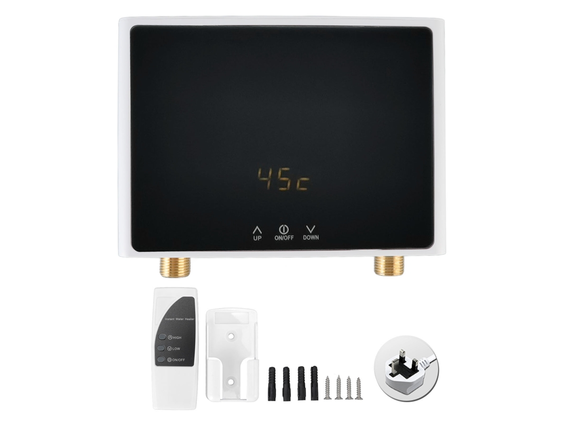 Aquecedor de água instantâneo inteligente LF 001a 3000w com painel remoto LAXISCREED