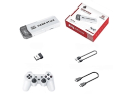 Retro Game Stick Modelo 2025 com Saída Hdmi 4k, Console de Jogos Retrô Sem Fio 2.4ghz, Plug and play, Mais de 20.000 Jogos, 9 Emuladores GOKOCO