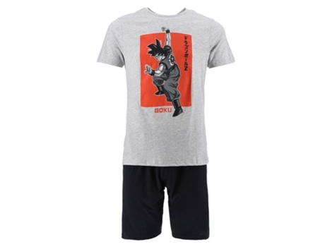 Pijama Cinzento Goku Tamanho Xl Sun City