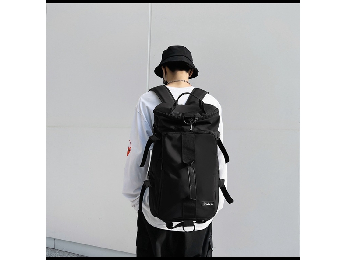 Mochila de viagem feminina CXC, ideal para viagens, negócios e escapadelas de fim de semana, preta