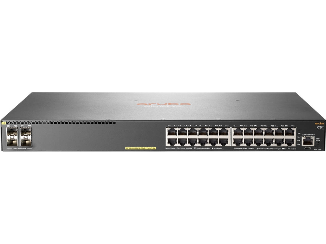 Switch ARUBA Aruba 2930F 24G PoE+ 4SFP Worten.pt